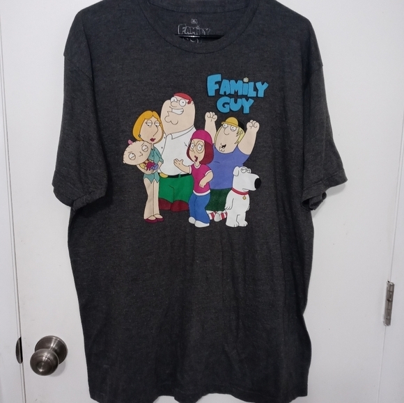 Ripple Junction Family Guy Griffin family short sleeve gray T Shirt xl - Picture 2 of 5